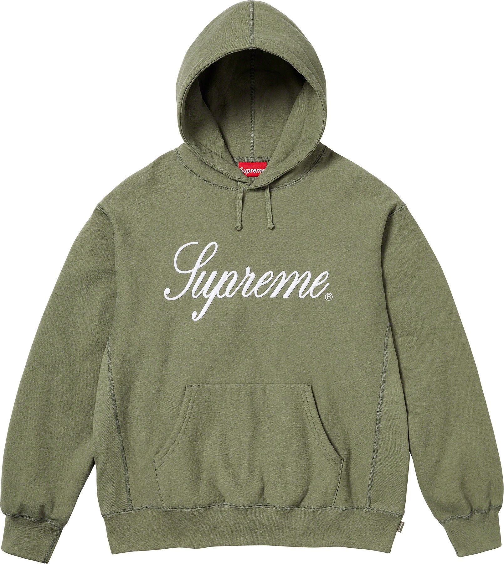 Raised Script Hooded Sweatshirt view 16